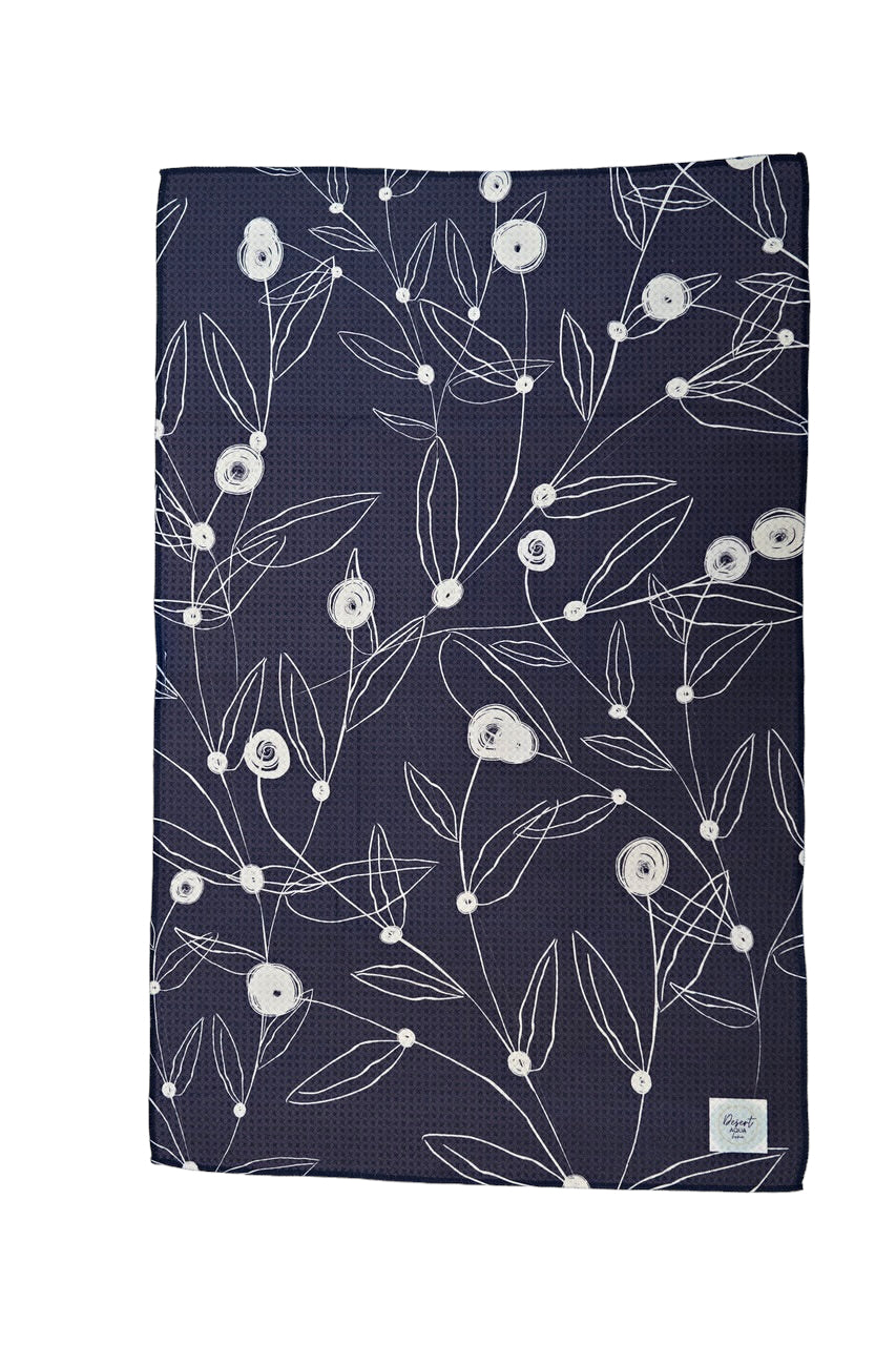 BLUE BLOOM KITCHEN TOWEL