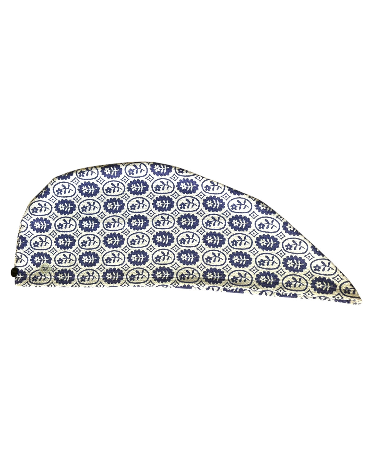 INDIGO BLOOM HAIR WRAP