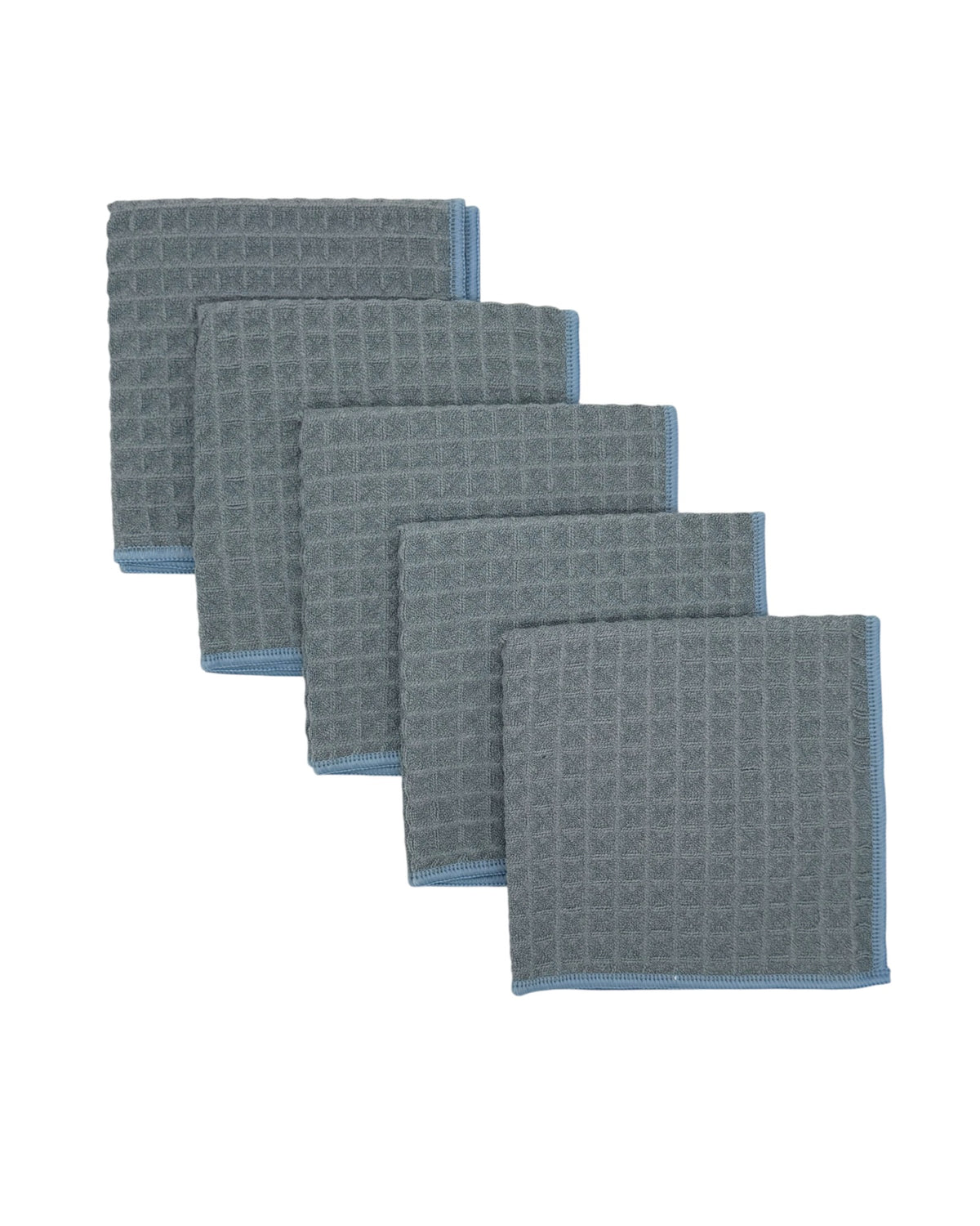 Luxe washcloths set of 5 CHAMBRAY