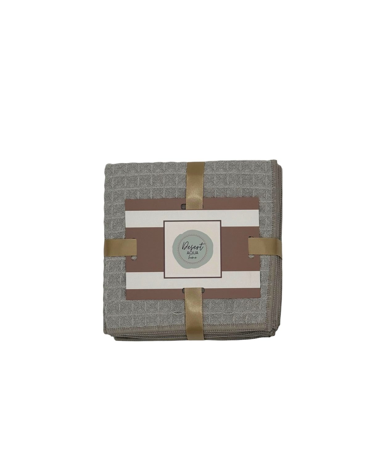 Luxe washcloths set of 5 SILVER MIST