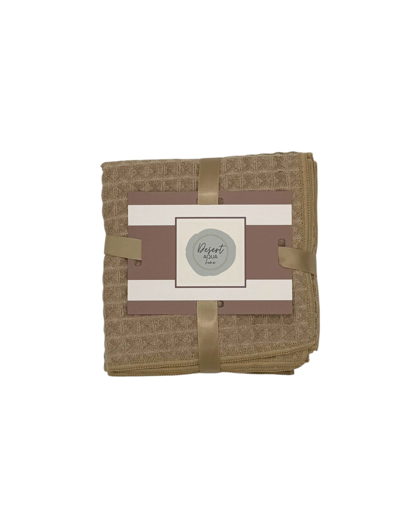 Luxe washcloths set of 5 SUMMER SAND