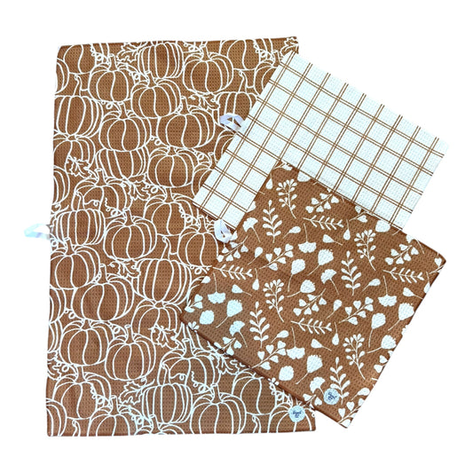 FALL GOLD  SET OF 3