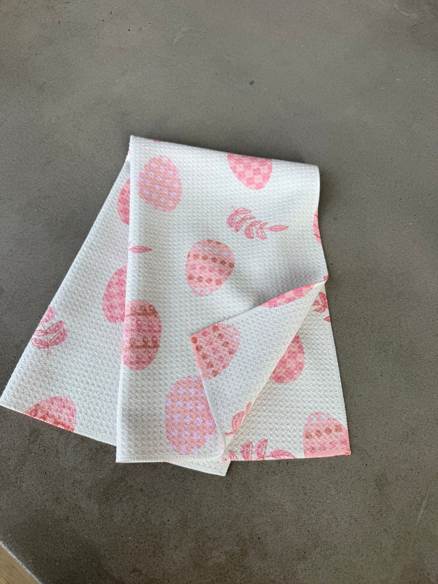 EASTER BASKET KITCHEN TOWEL