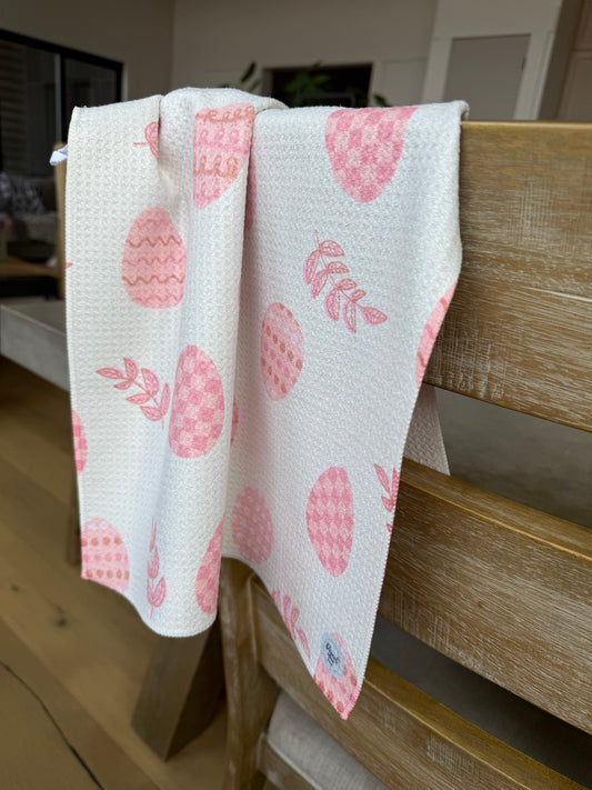 EASTER BASKET KITCHEN TOWEL