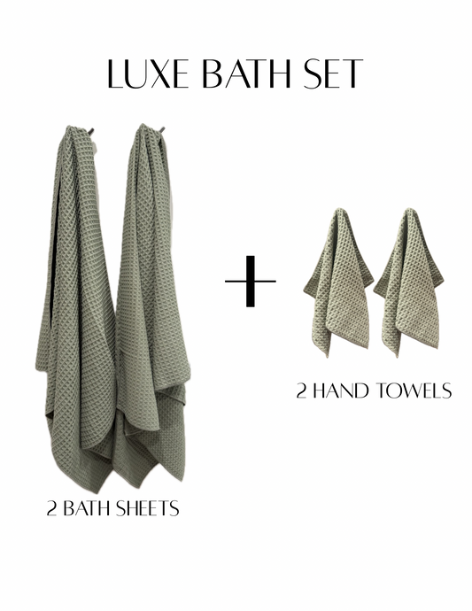 DOORBUSTER BATH BUNDLE SET OF 4