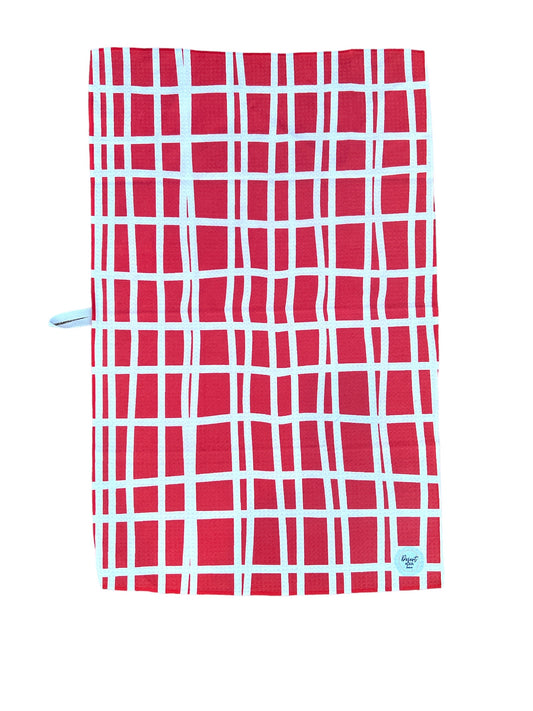 Desert Aqua 2 Pack Kitchen Towels || Dish Towels || Tea Towels || Designer  Prints || Highly Absorbent || Hanging Hook (Rust)
