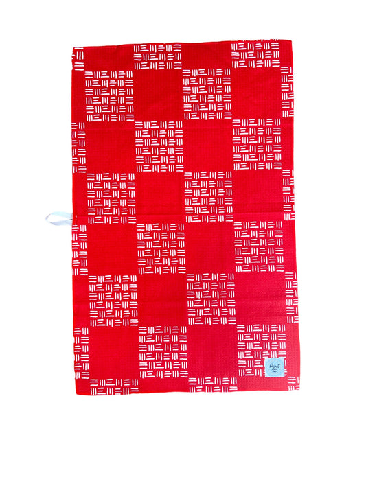 CHECKERED SQUARED  KITCHEN TOWEL