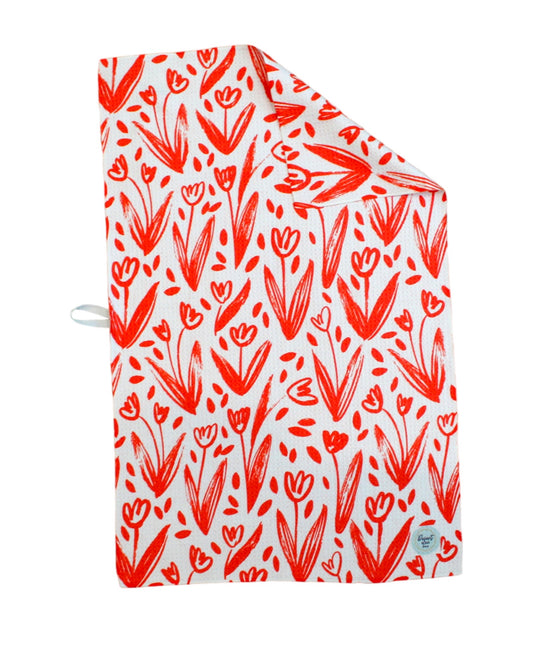 TULIP FIELDS KITCHEN TOWEL