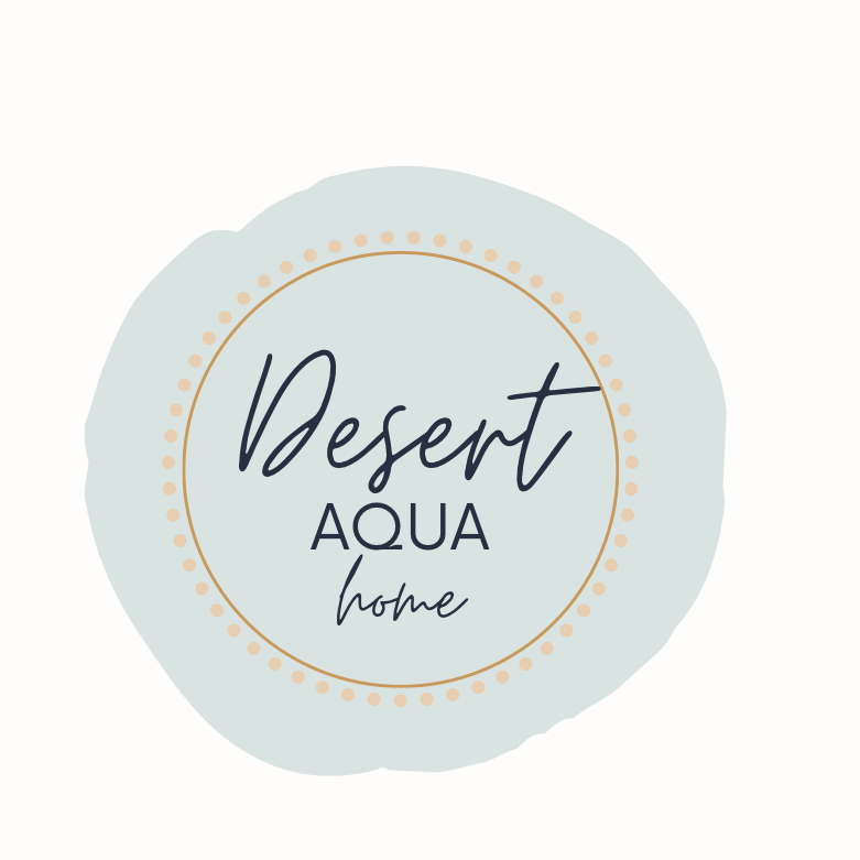 Desert Aqua 2 Pack Kitchen Towels || Dish Towels || Tea Towels || Designer  Prints || Highly Absorbent || Hanging Hook (Rust)